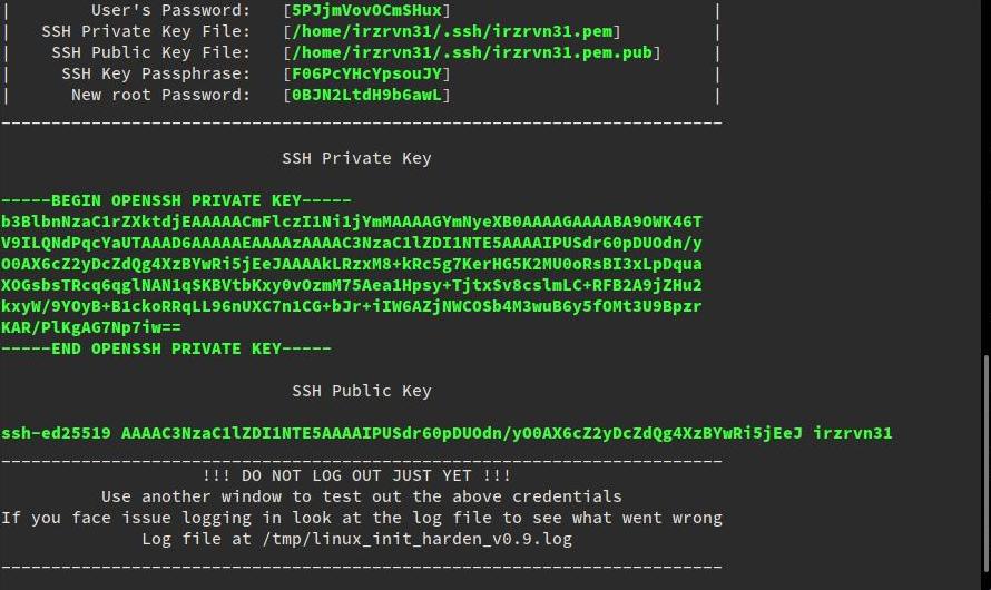 Success With Credentials on Screen - Execution Succeeded 2